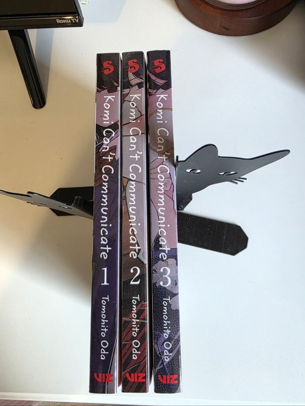 Komi Can't Communicate Volumes 1-3 Manga Set - Black/Purple Spines